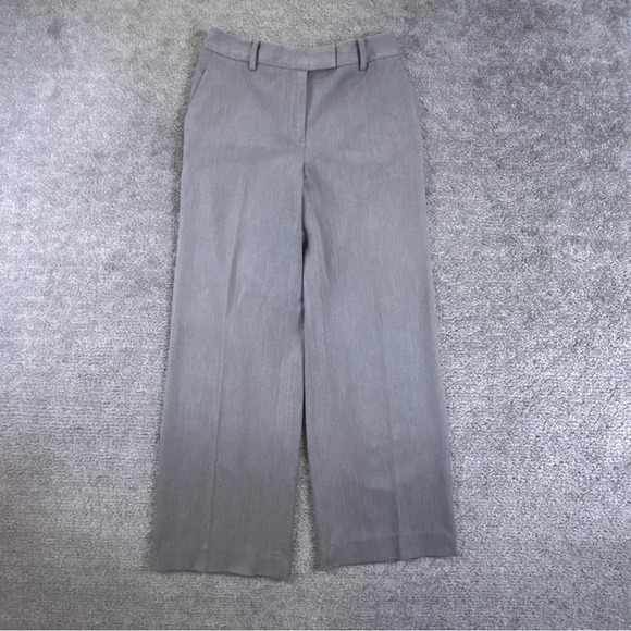 Brooks Brothers Pants - Brooks Brothers Women’s Dress Pants Slacks Size 2 Stretch Gray Rayon Wide Leg